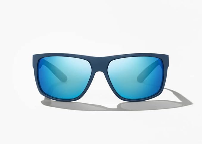 Bajio Sunglasses Caballo Matte Vin Blue Blue Polycarbonate Lens
