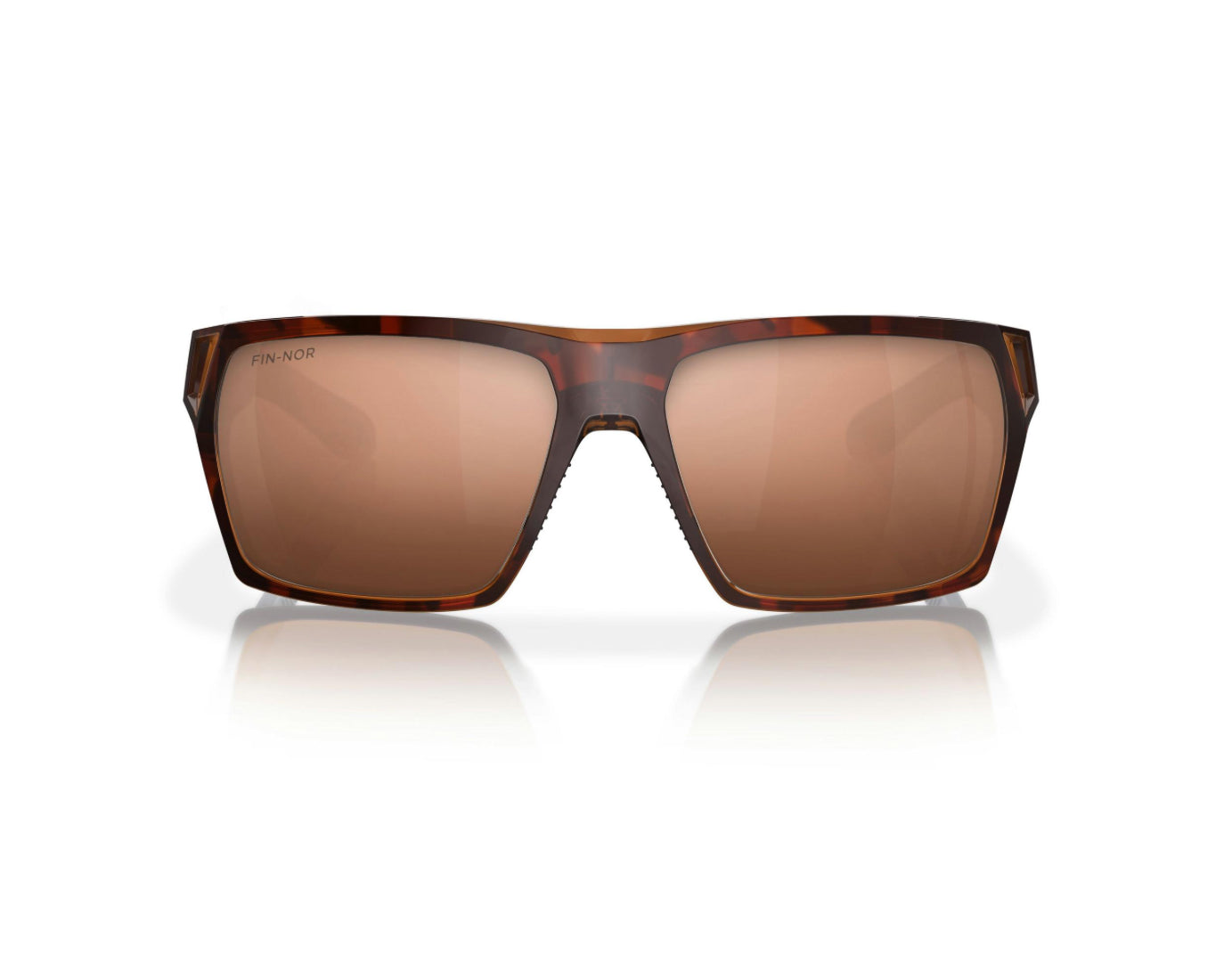 Fin-Nor Browns Bay Matte Sienna Tortoise Copper Polycarbonate Lens