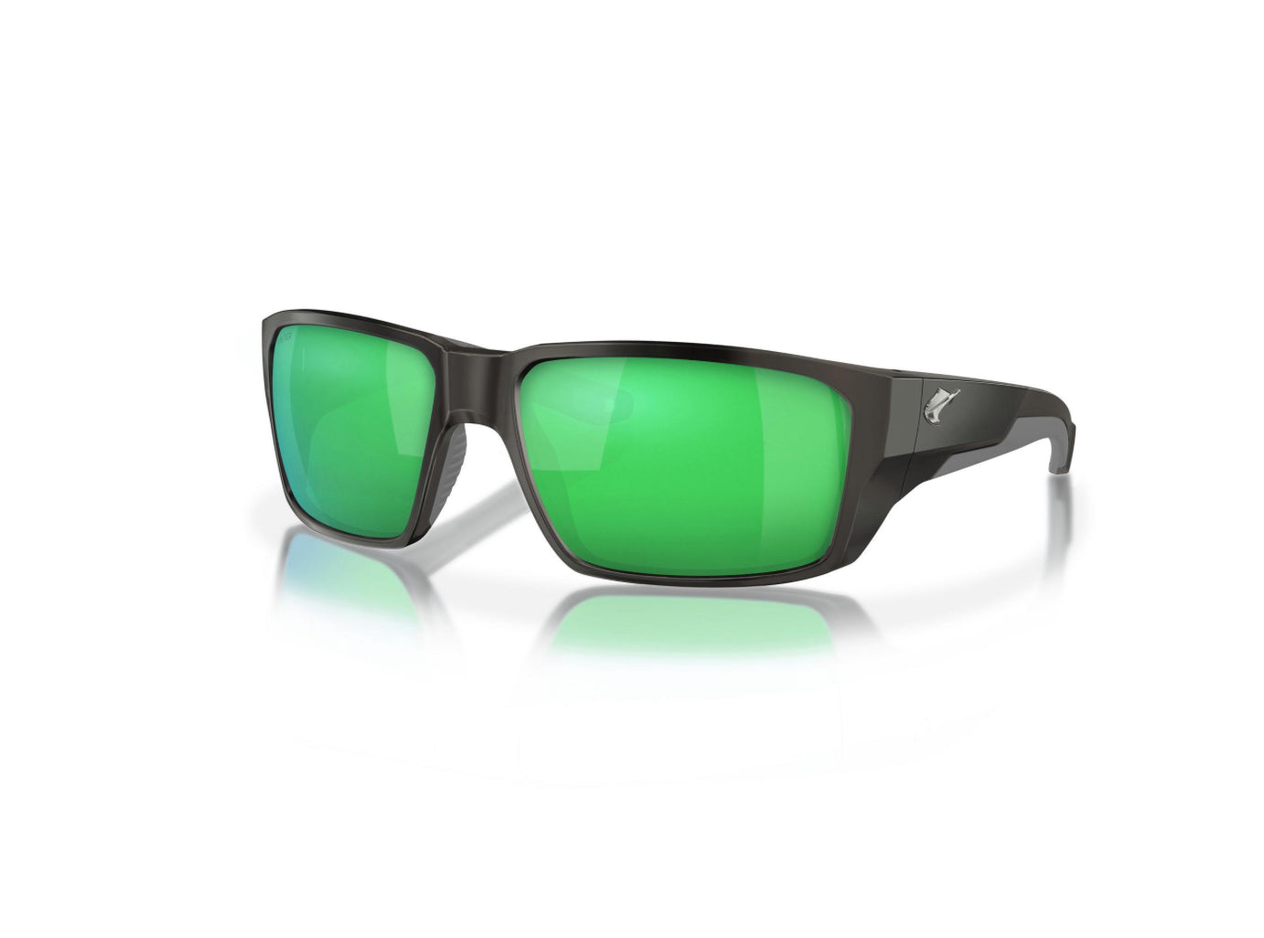 Fin-Nor Flybridge Matte Black Green Polycarbonate Lens