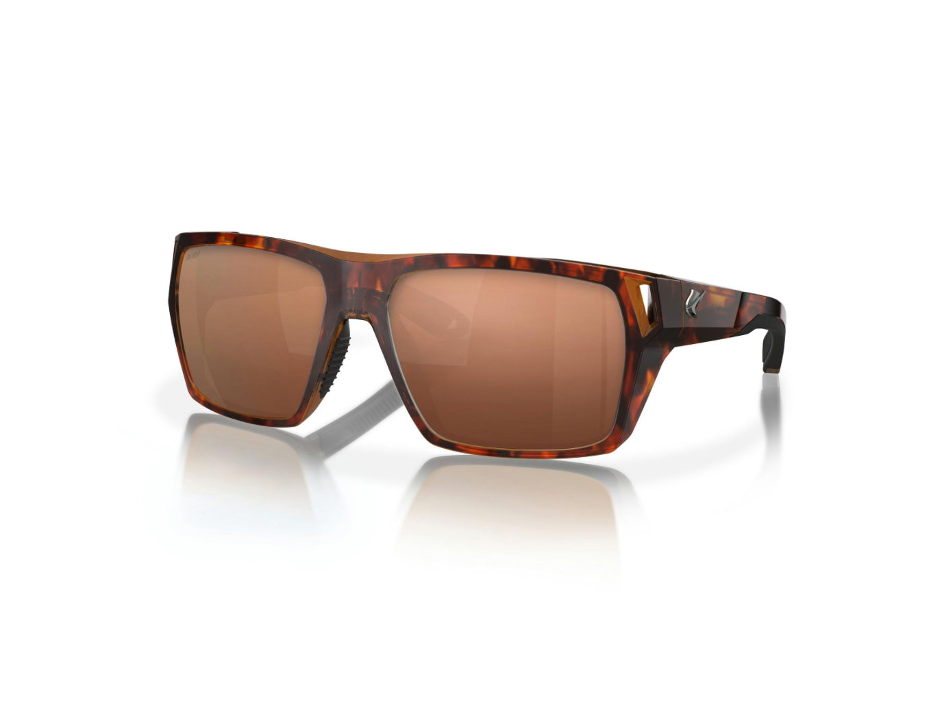 Fin-Nor Browns Bay Matte Sienna Tortoise Copper Polycarbonate Lens