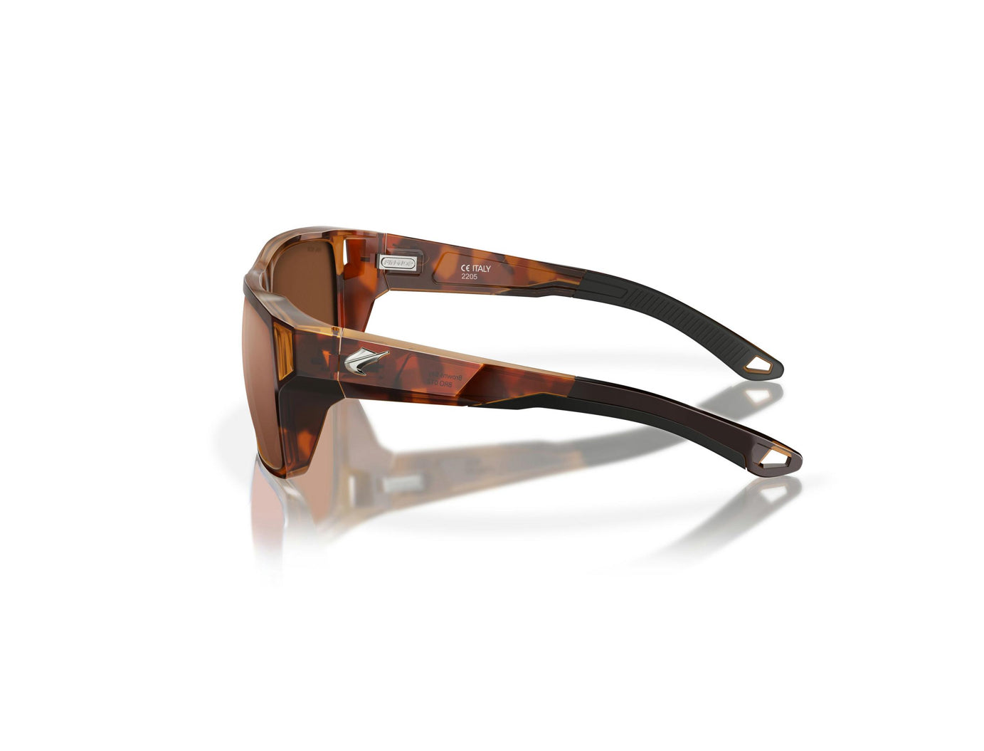 Fin-Nor Browns Bay Matte Sienna Tortoise Copper Polycarbonate Lens