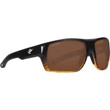Fin-Nor Hells Bay Matte Black / Oak Copper Glass Polarized Lens