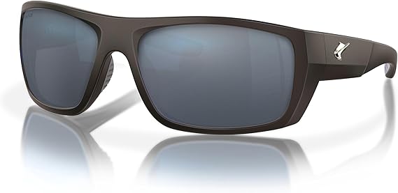 Fin-Nor Sunglasses Pinder Soft Matte Black Grey Poly Polarized Lens
