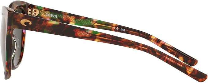 Costa Del Mar Bimini Shiny Abalone / Grey Polarized Glass Lens