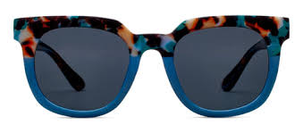 Peepers Eyewear Carpe Diem Teal Botanical / Teal Polarized Sunglasses