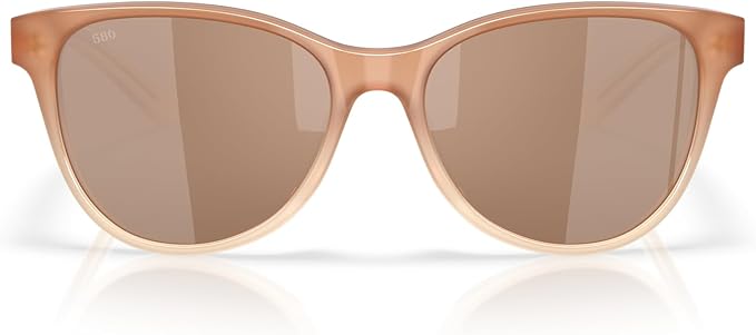 Costa Del Mar Catherine Sandbar / Copper Silver Mirror Polarized Glass Lens