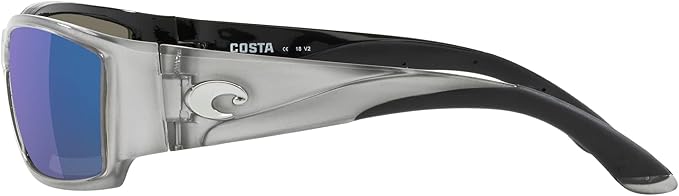 Costa Del Mar Corbina Silver / Blue Mirror Polarized Glass Lens
