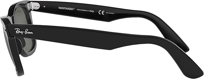 Ray-Ban Sunglasses Original Wayfarer RB2140 901/58 Black Green Polarized Lens 50mm