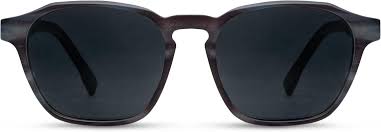 Peepers Eyewear Sebastian Charcoal Horn Polarized Sunglasses