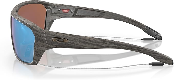 Oakley Sunglasses Split Shot OO9416-1664 Woodgrain Deep Water Polarized Lens