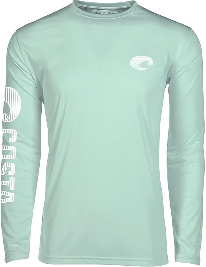 Costa Technical Crew Long Sleeve Mint Green