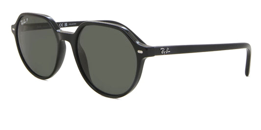 Ray-Ban Thalia RB2195 901/58 Polished Black G-15 Green Polarized Lens