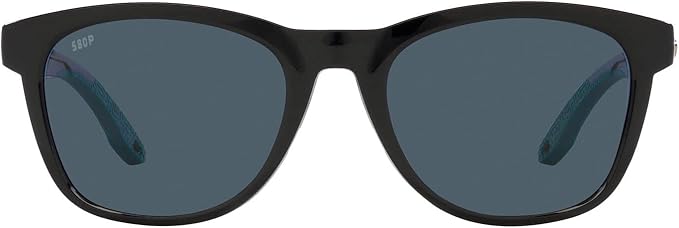 Costa Del Mar Aleta Black / Grey Polarized Poly Lens