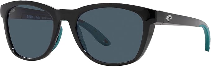 Costa Del Mar Aleta Black / Grey Polarized Poly Lens