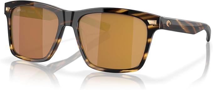 Costa Del Mar Aransas Tortoise / Gold Mirror Polarized Glass Lens