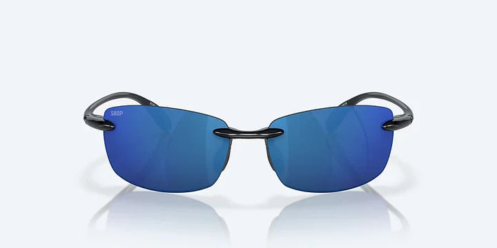 Costa Del Mar Ballast Black / Blue Mirror Polarized Poly Lens