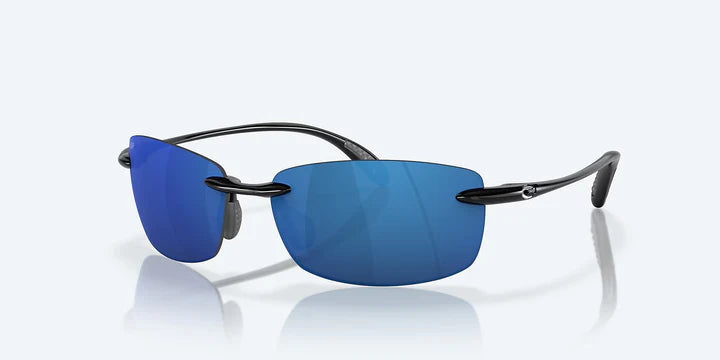 Costa Del Mar Ballast Black / Blue Mirror Polarized Poly Lens