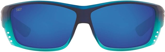 Costa Del Mar Cat Cay Caribbean / Blue Mirror Poly Polarized Lens