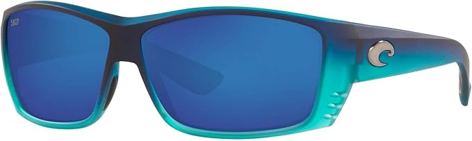 Costa Del Mar Cat Cay Caribbean / Blue Mirror Poly Polarized Lens