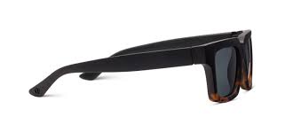 Peepers Eyewear Dax Black / Brown Tort Polarized Sunglasses