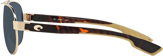 Costa Del Mar Fernandina Gold / Grey Polarized Poly Lens