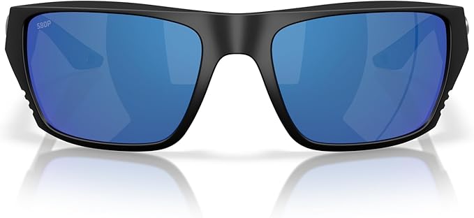 Costa Del Mar Finlet Matte Black / Blue Mirror Polarized Poly Lens