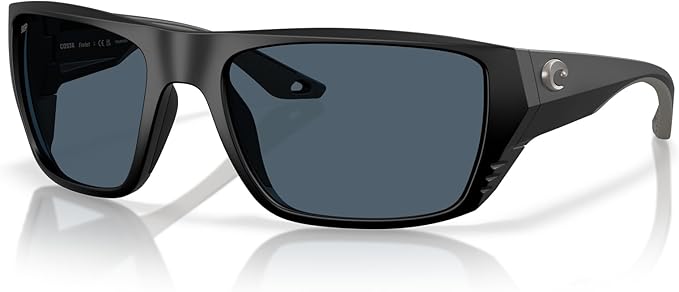 Costa Del Mar Finlet Matte Black / Grey Polarized Poly Lens