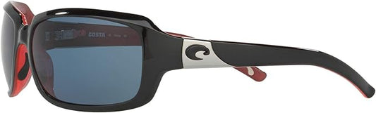 Costa Del Mar Isabela Black Coral / Grey Polarized Poly Lens