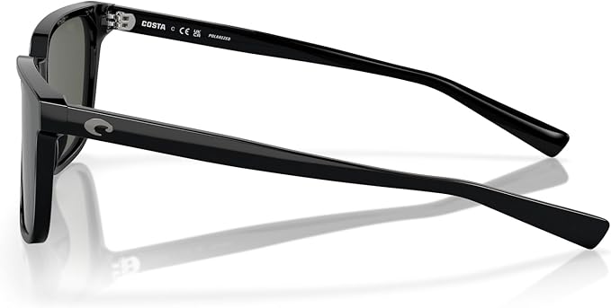 Costa Del Mar Kailano Black / Grey Polarized Glass Lens