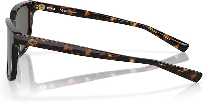Costa Del Mar Kailano Tortoise /  Grey Polarized Glass Lens
