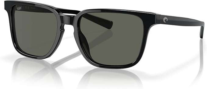 Costa Del Mar Kailano Black / Grey Polarized Glass Lens