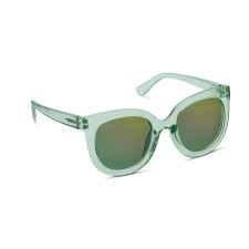 Peepers Eyewear Logging Out Green Polarized Sunglasses