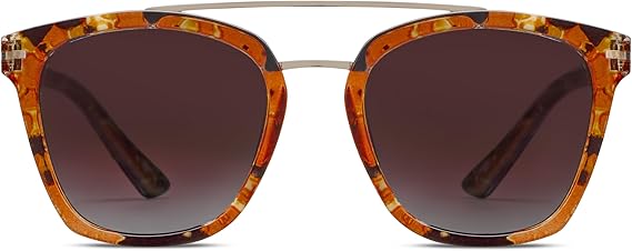 Peepers Eyewear Palm Beach Caramel Quartz Polarized Sunglasses