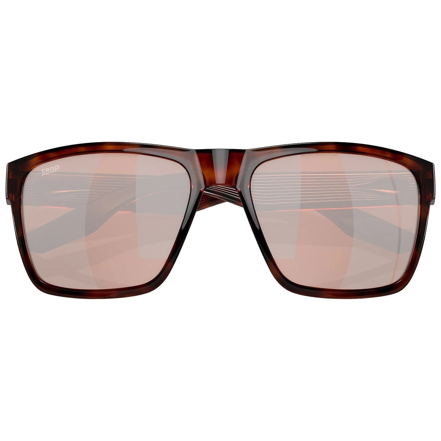 Costa Del Mar Paunch XL Tortoise / Copper Silver Mirror Polarized Poly Lens