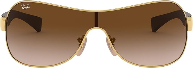 Ray-Ban Sunglasses RB3471 001/13 Avialtor Shield Arista Gold Brown Gradient Lens