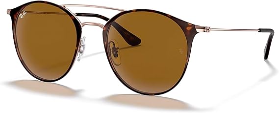 Ray-Ban Sunglasses RB3546 9074 Polished Havana B-15 Brown Lens