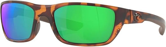 Costa Del Mar Whitetip Tortoise / Green Mirror Poly Polarized Bifoocal Lens